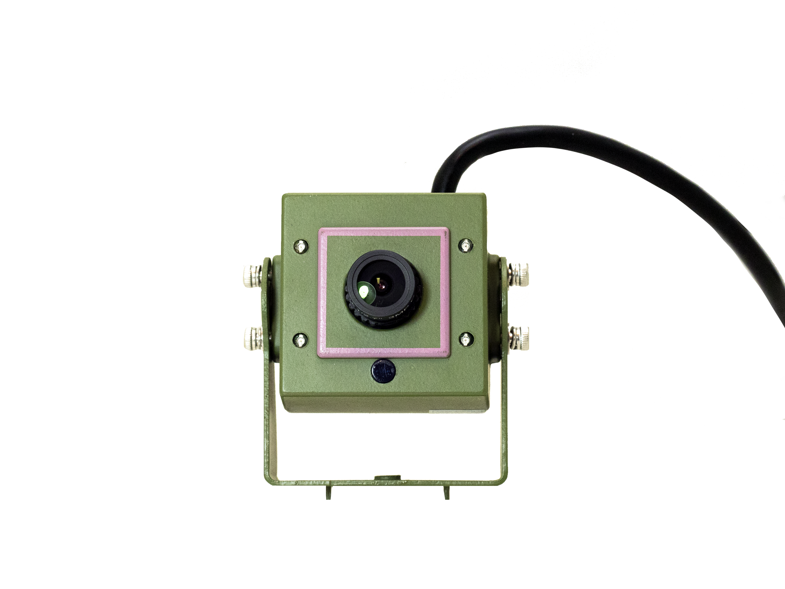 HD Wired Bird Box Camera by Evening Standard Green Feathers