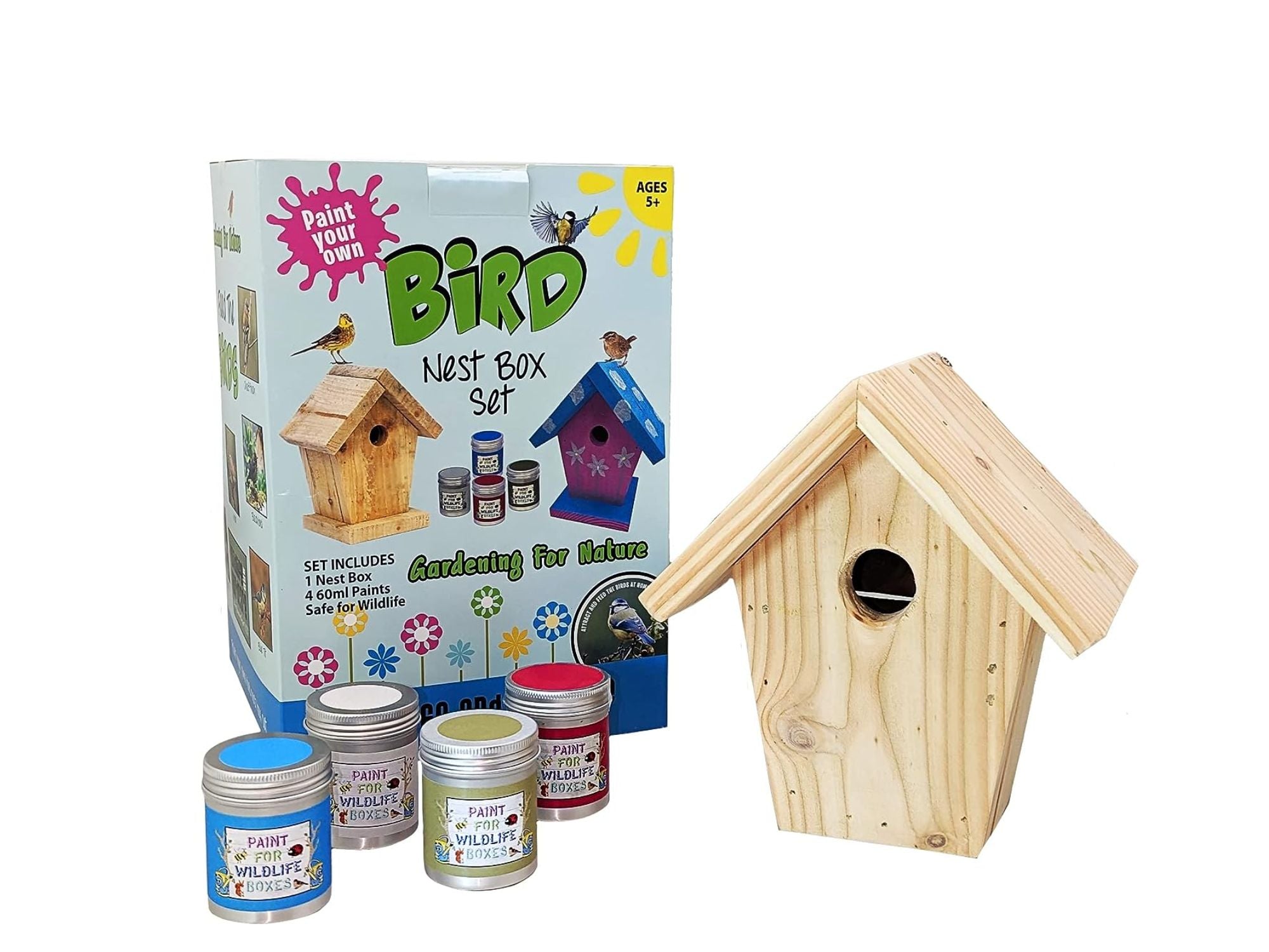 Paint Your Own Bird Box