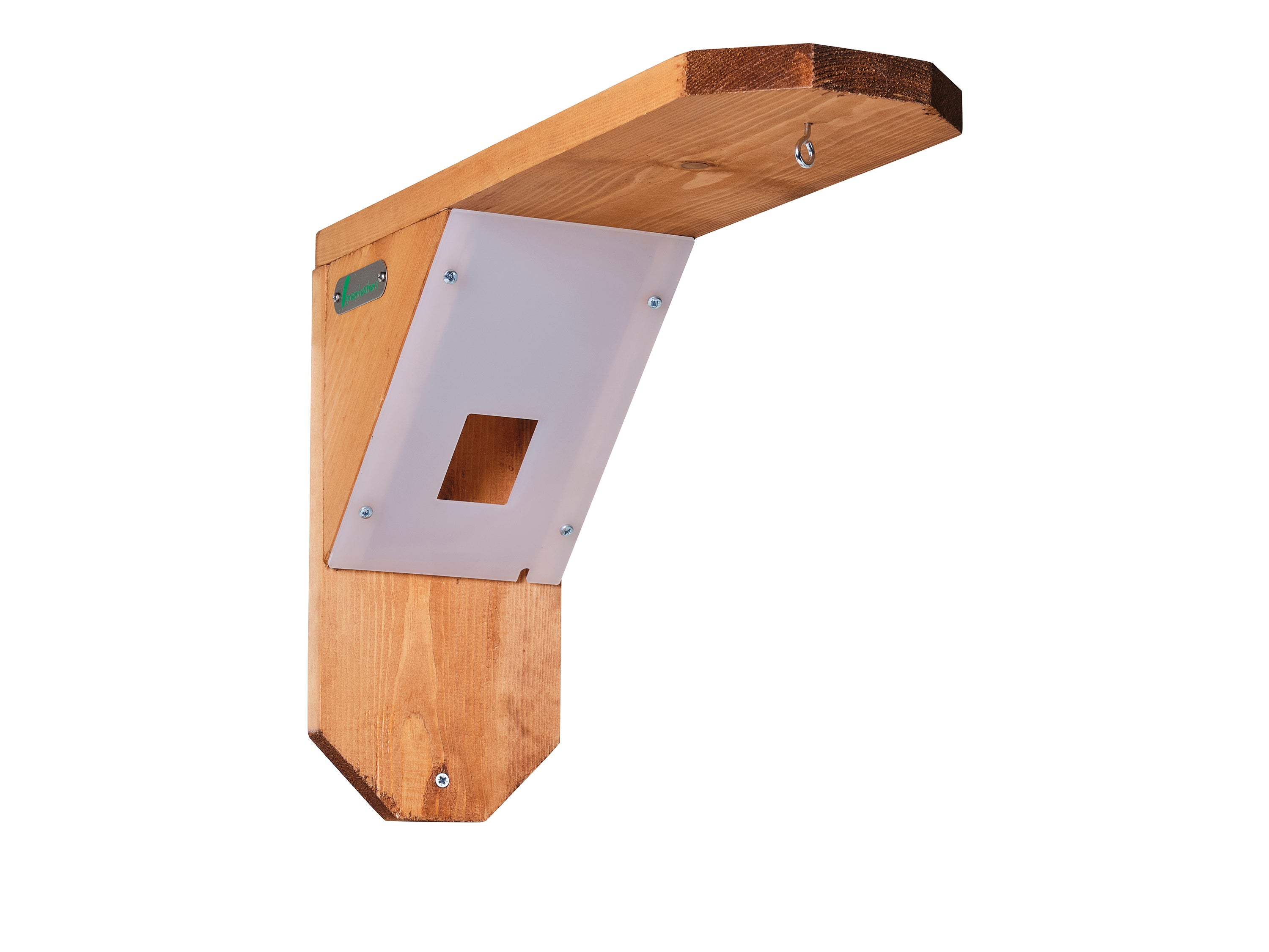 Handmade Wooden Bird Feeding Station Camera Mount
