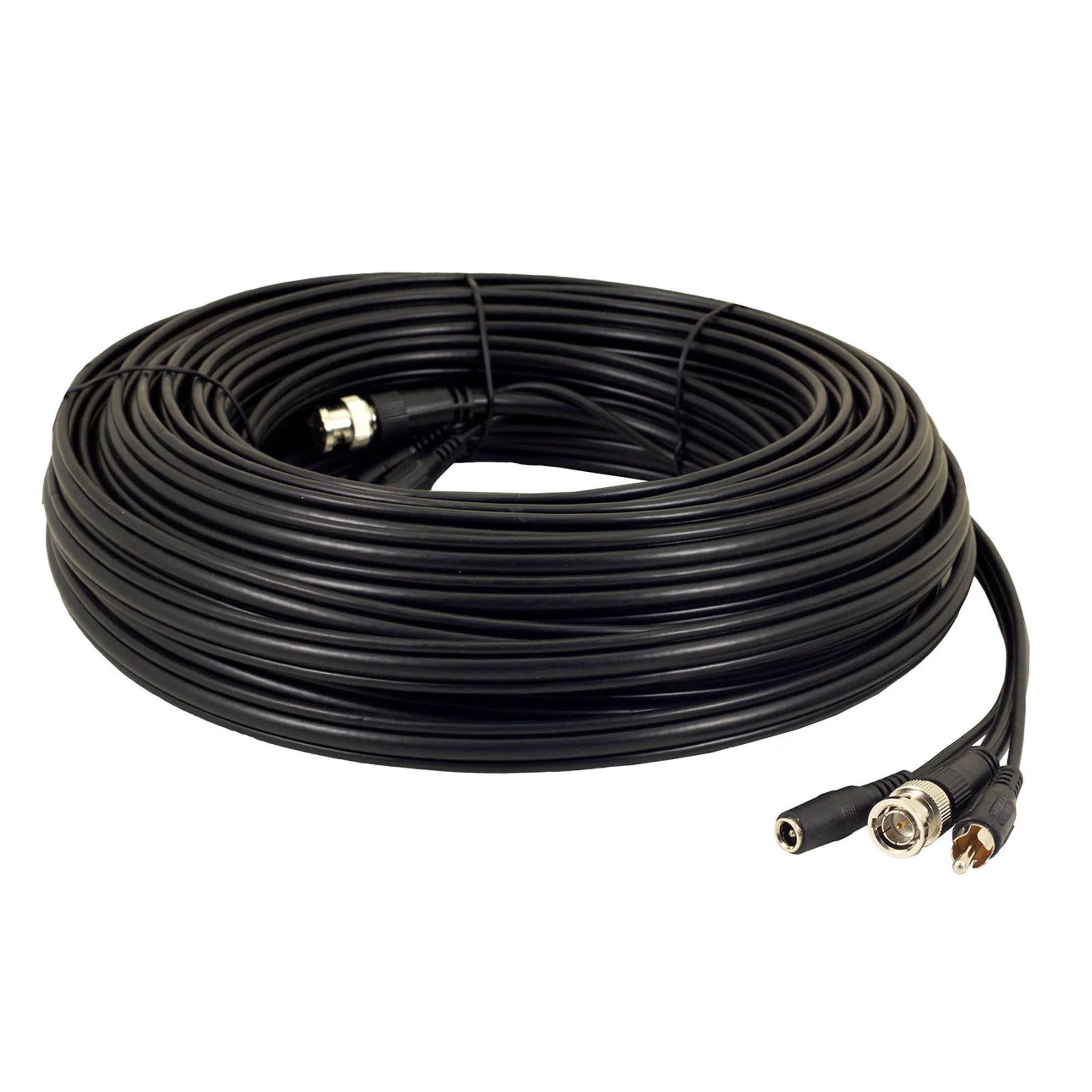Pro RG59 Coaxial Cable BNC Video RCA Audio DC Power