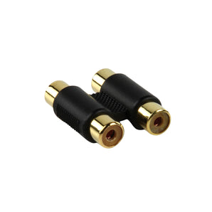 Twin Female To Female RCA Phono Adaptor