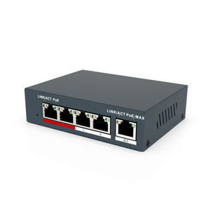 4-Port PoE 10/100 Switch with 230m range