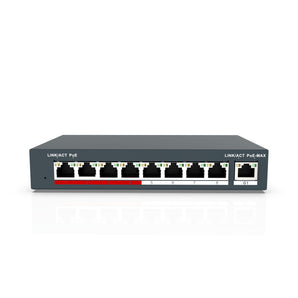 8-Port PoE 10/100 Switch with 230m range