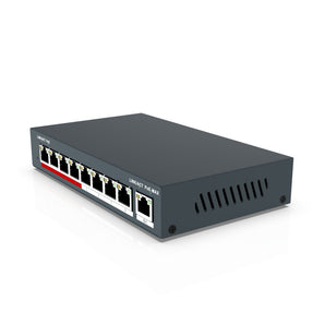 8-Port PoE 10/100 Switch with 230m range