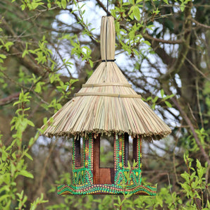 Artisan Hexagonal Bird Table