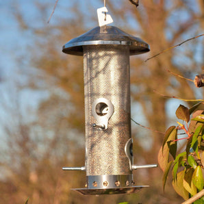 Small Stainless Steel Bird Feeder