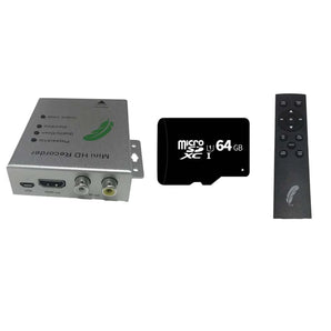 Mini HD Recorder with HDMI Cable with 64GB SD Card