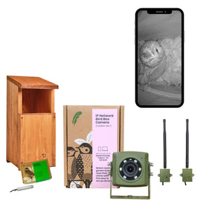 Long Range Wireless Network Owl Box Camera Pack