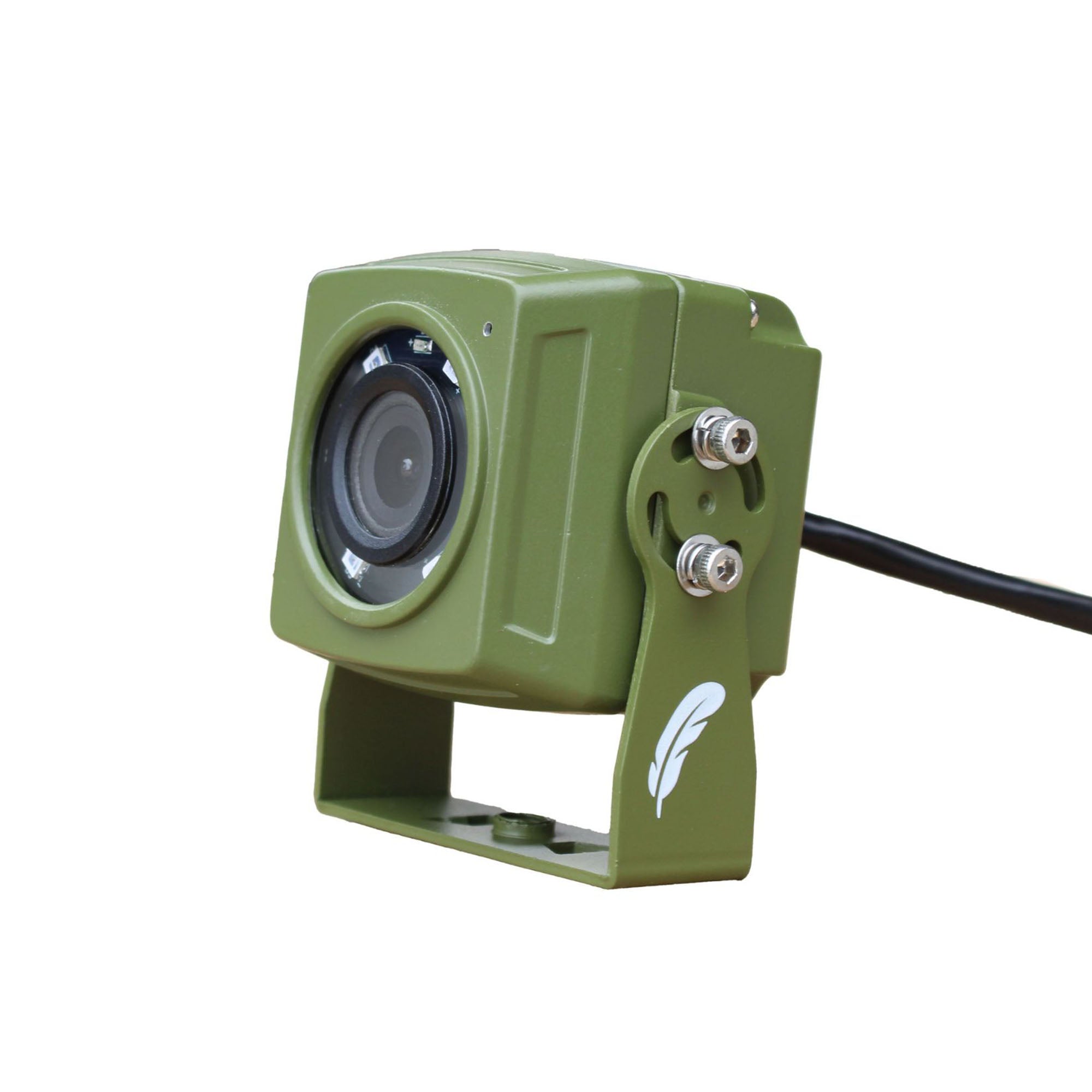 Wired Network Owl Box HD Camera Pack – Green Feathers