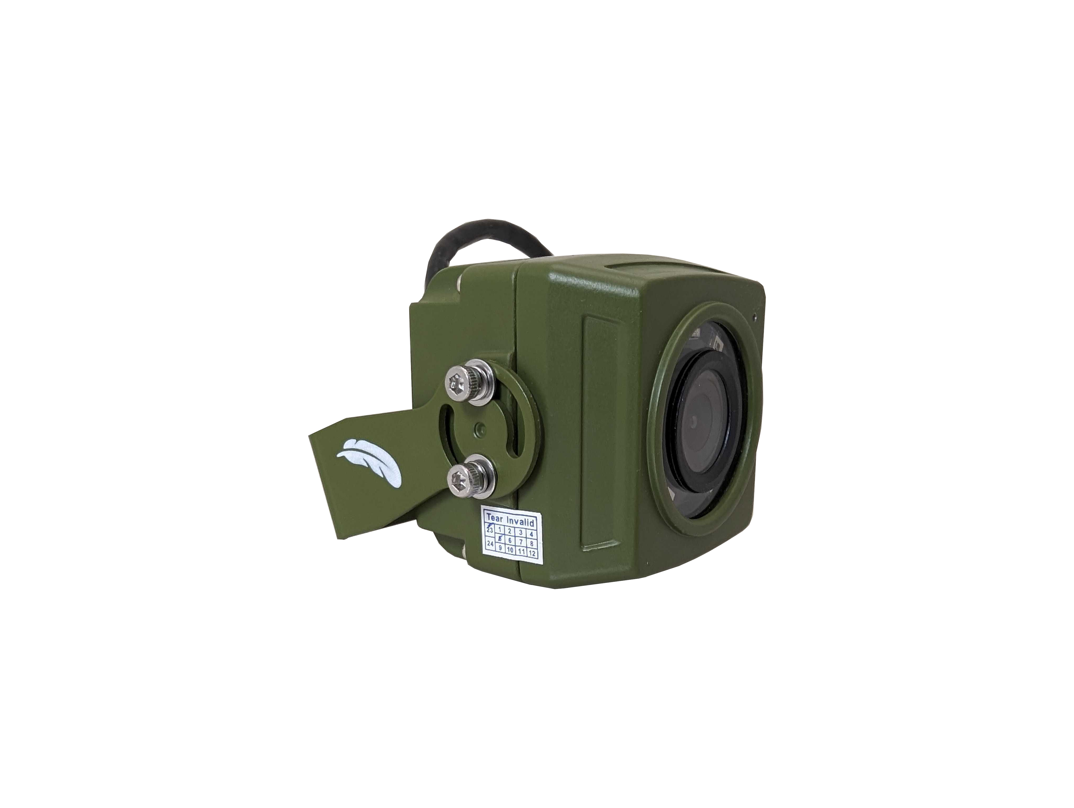 411 Camera Box Wired Network Owl Box HD Camera Pack – Green Feathers