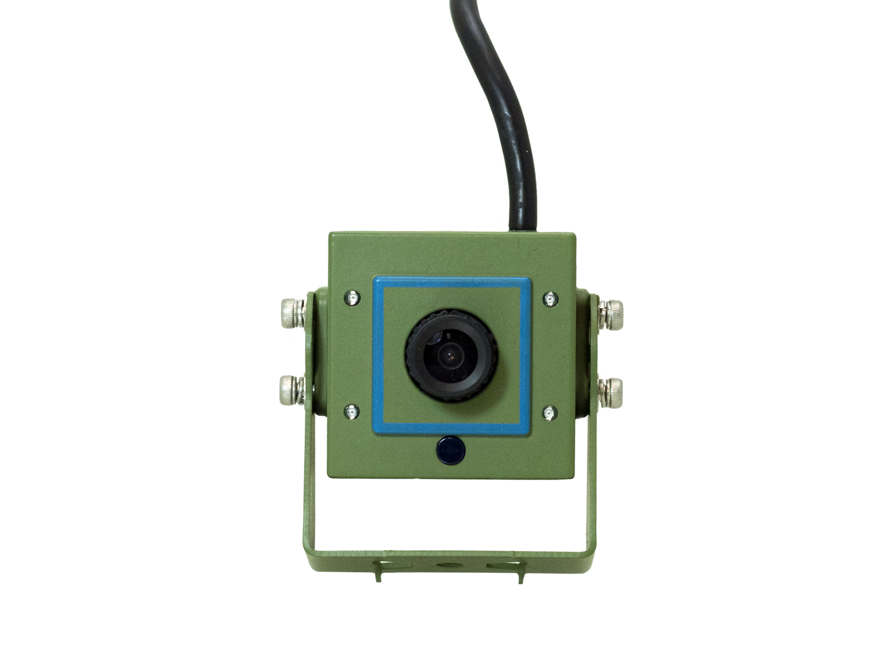 Wired Bird Box Camera Kit DIY Camera Box Green Feathers