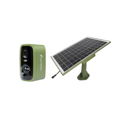 Add-on Wireless Solar Powered Bird Box Camera for Green Feathers 7 Inch Screen
