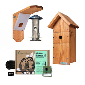 Bird Box and Bird Feeder Garden Camera Kit