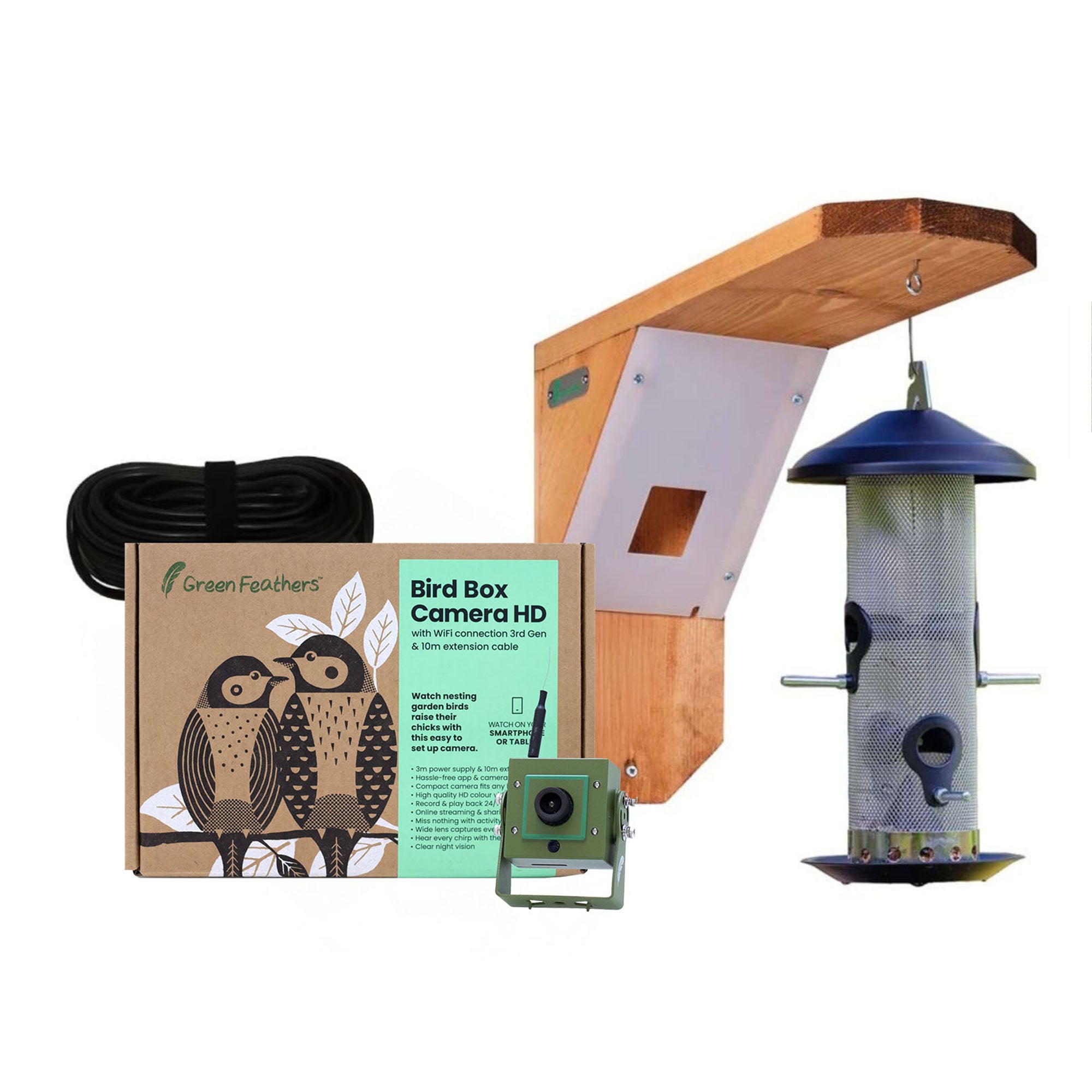 WiFi Bird Feeder HD Camera Pack