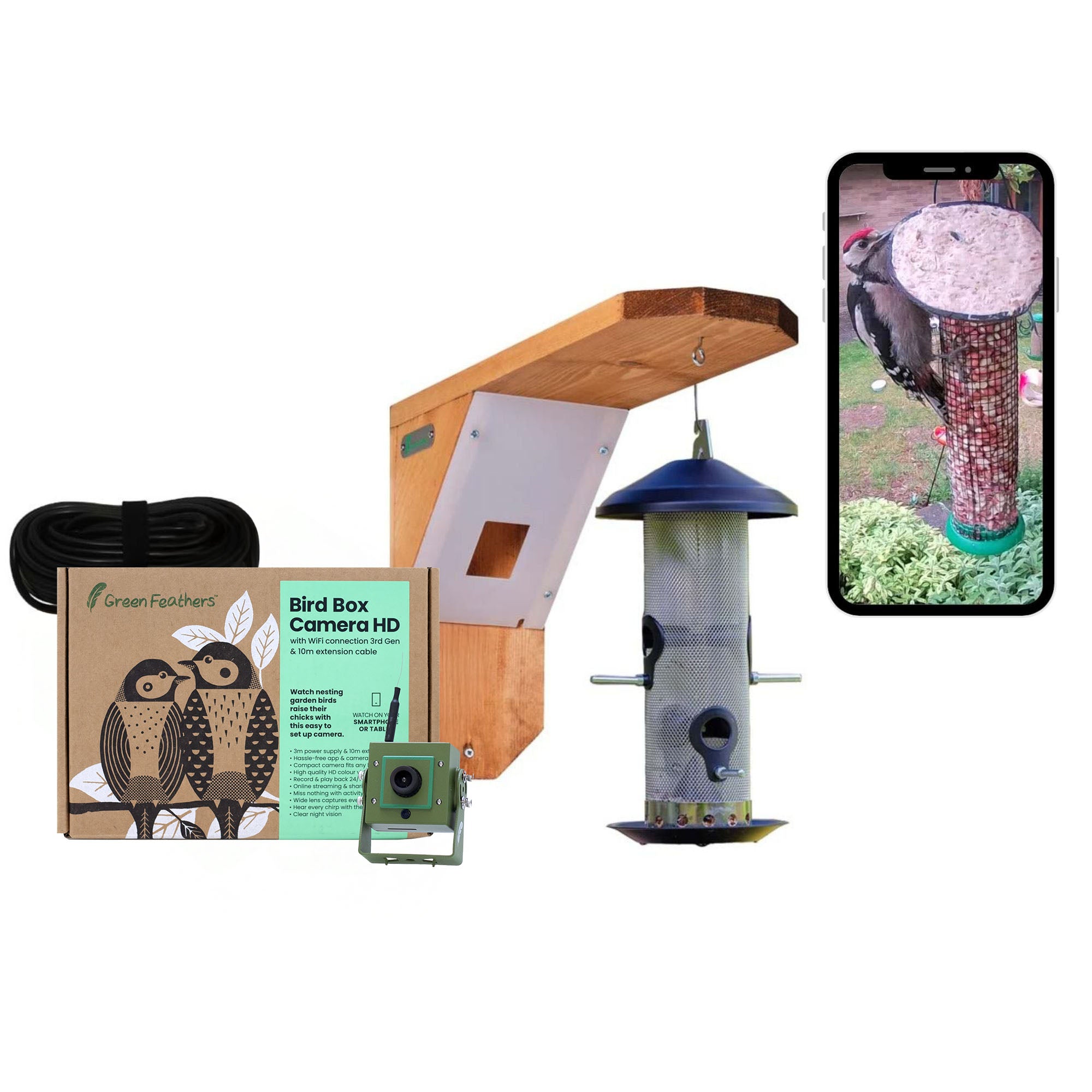 WiFi Bird Feeder HD Camera Pack