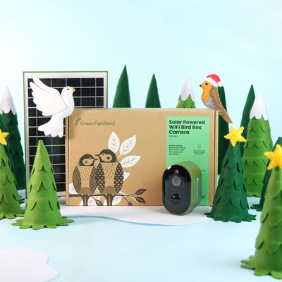 Solar Powered WiFi Bird Box & Wildlife HD Camera