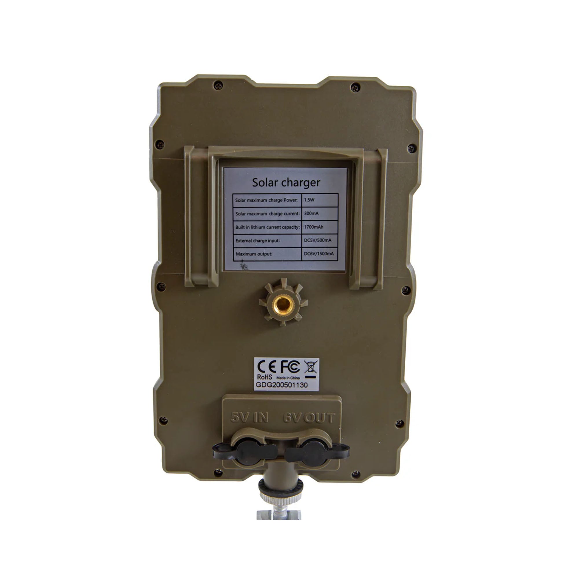 Solar Panel Rechargeable Battery Supply Power for Trail Cameras