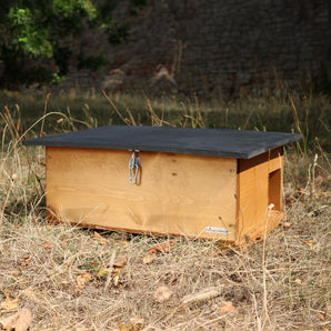 Handmade Wooden Hedgehog House