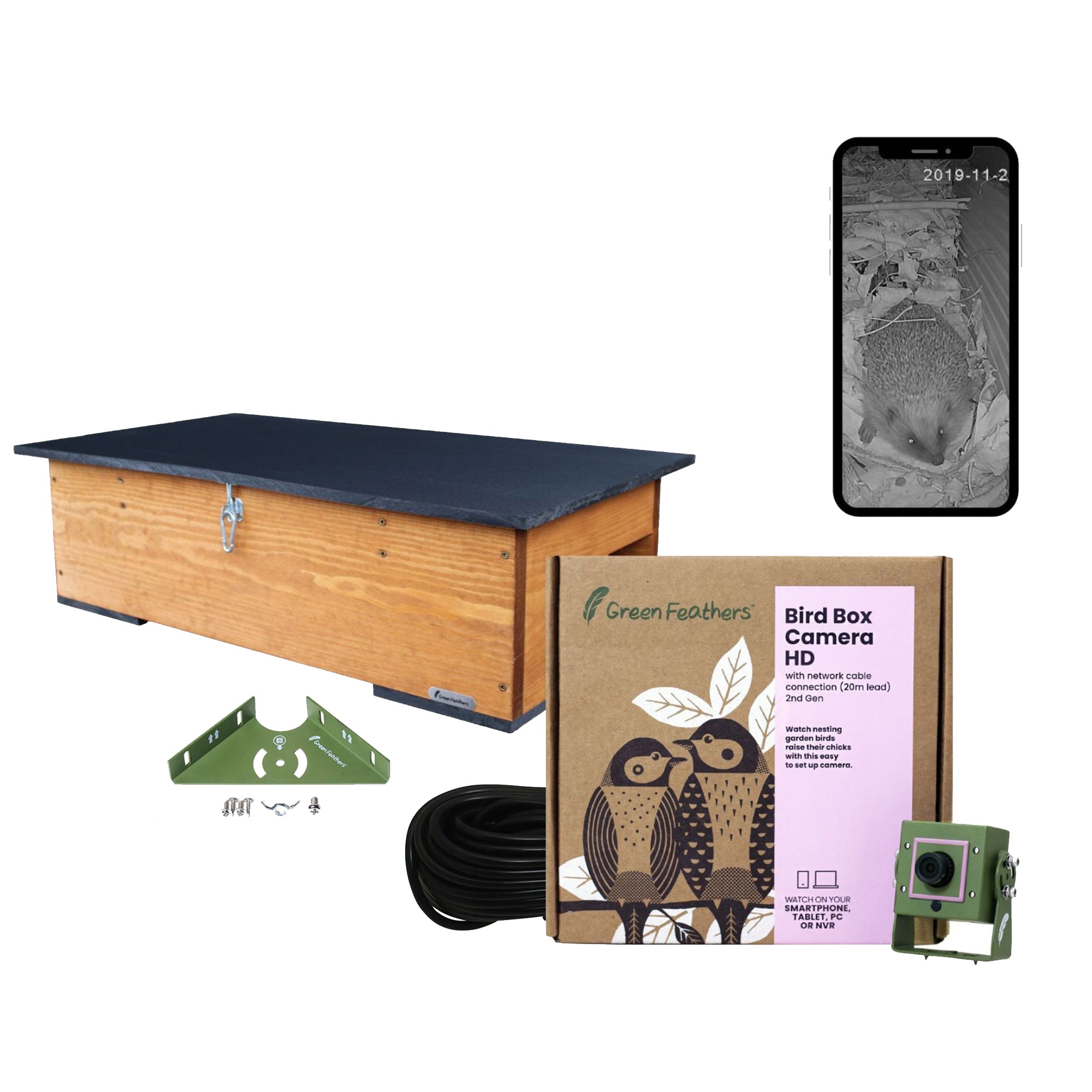 Wired Network Hedgehog Box HD Camera Pack