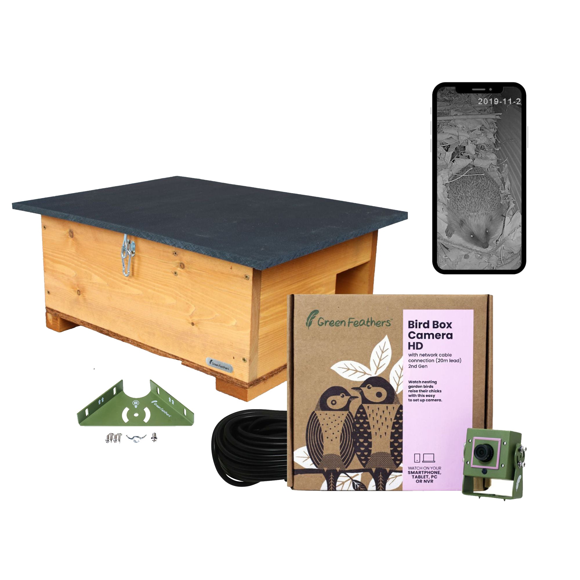 Wired Network Hedgehog Box HD Camera Pack