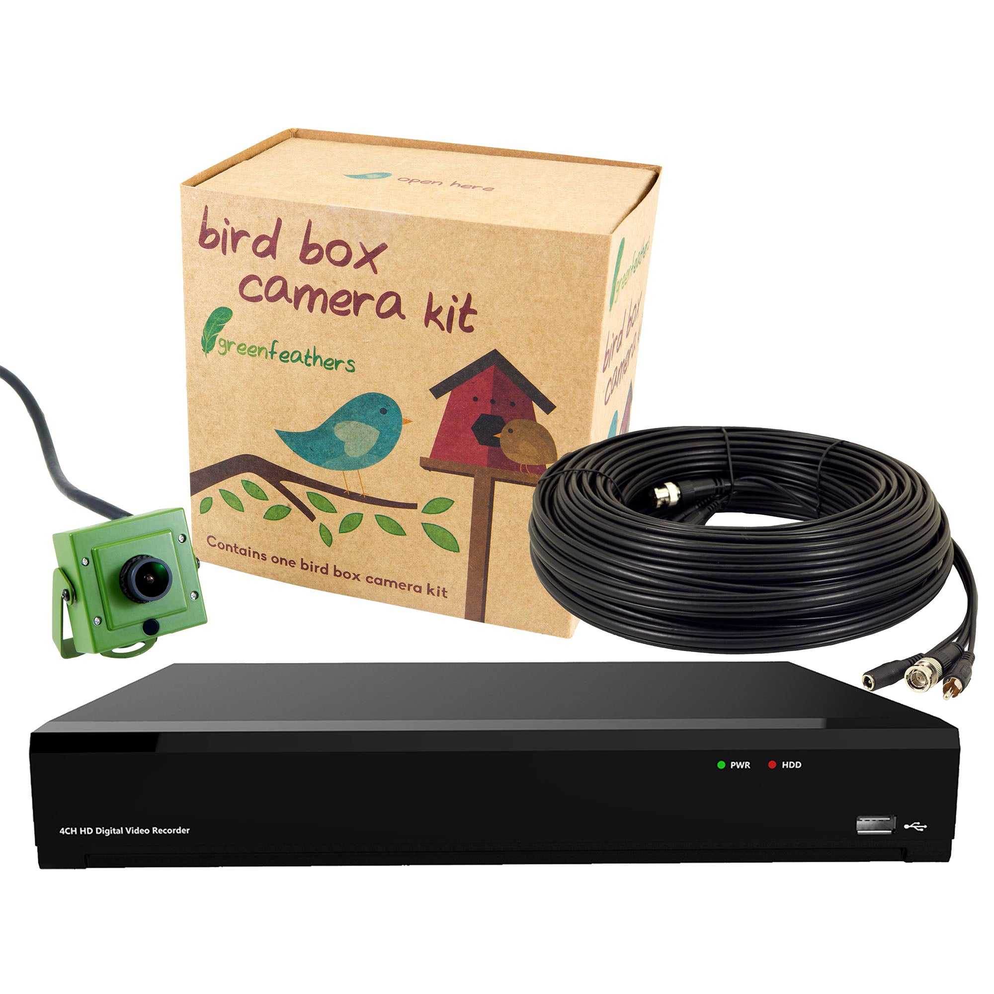 Bird Box & Wildlife 4K Camera Recorder Pack