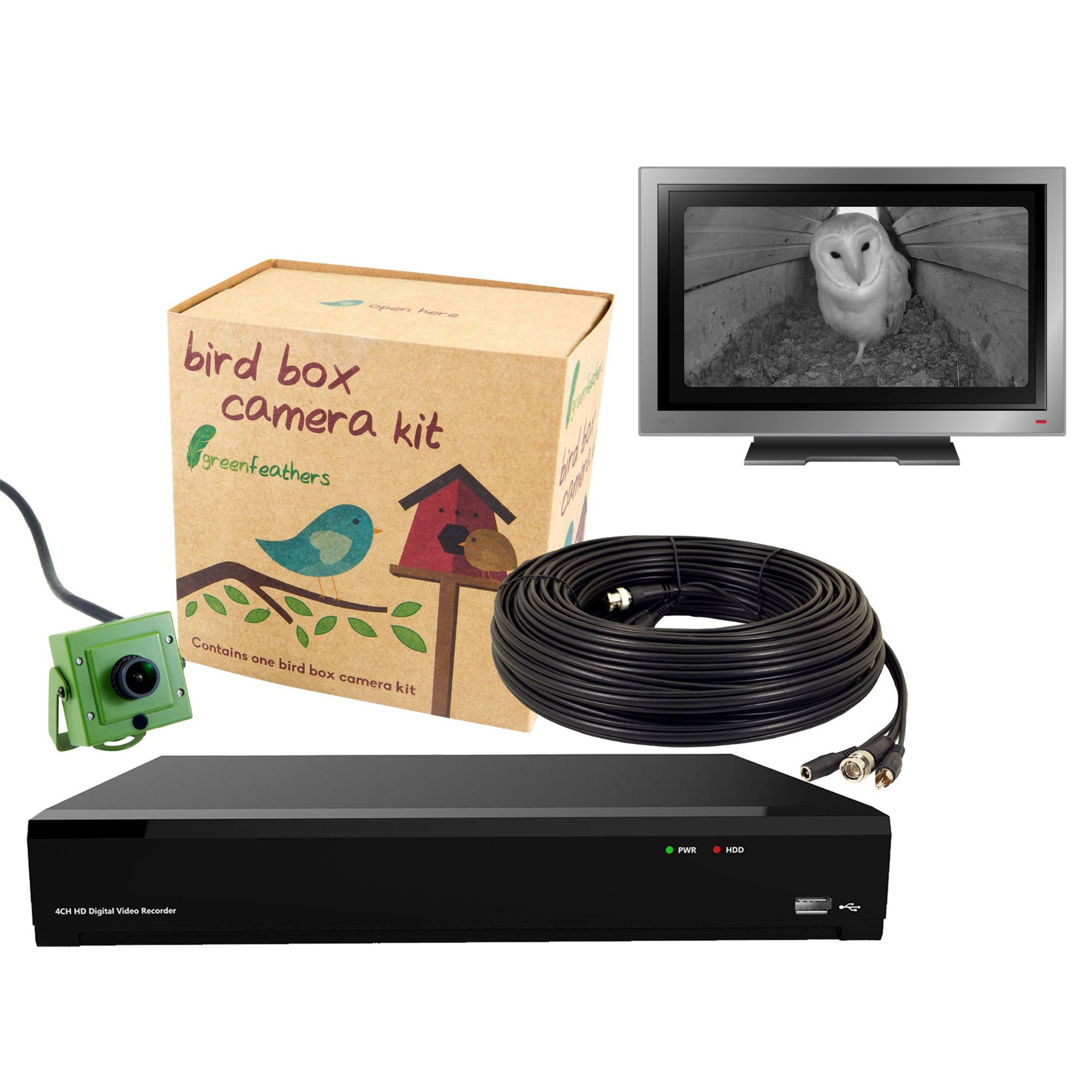 Bird Box & Wildlife 4K Camera Recorder Pack