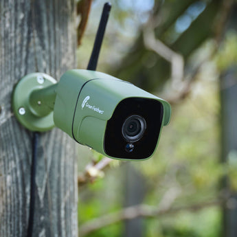 WiFi Wildlife Camera Garden Night Vision Green Feathers