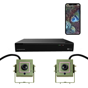 Wired Network Bird Box Cameras Recorder Pack (2nd Gen)