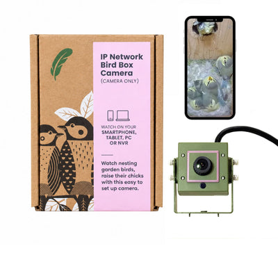 4MP Wired Network Camera for Birdbox & Wildlife Habitats (25fps)