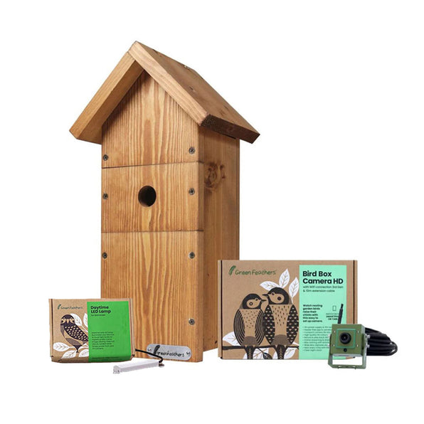 Bird Box Cameras | Green Feathers