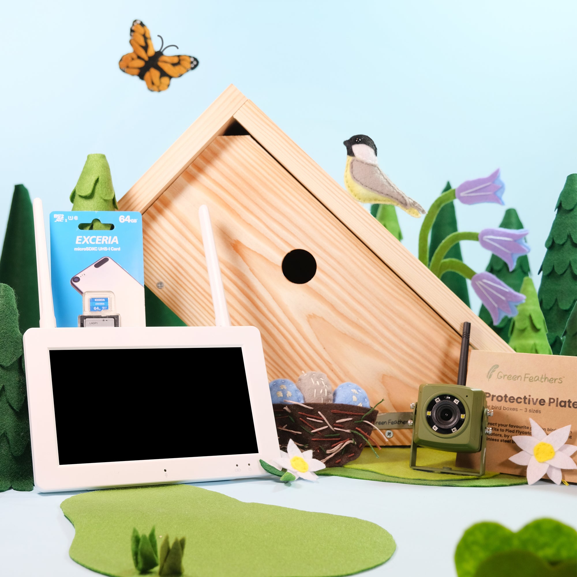 Bird Box Cameras | Nest Box Cameras | Green Feathers